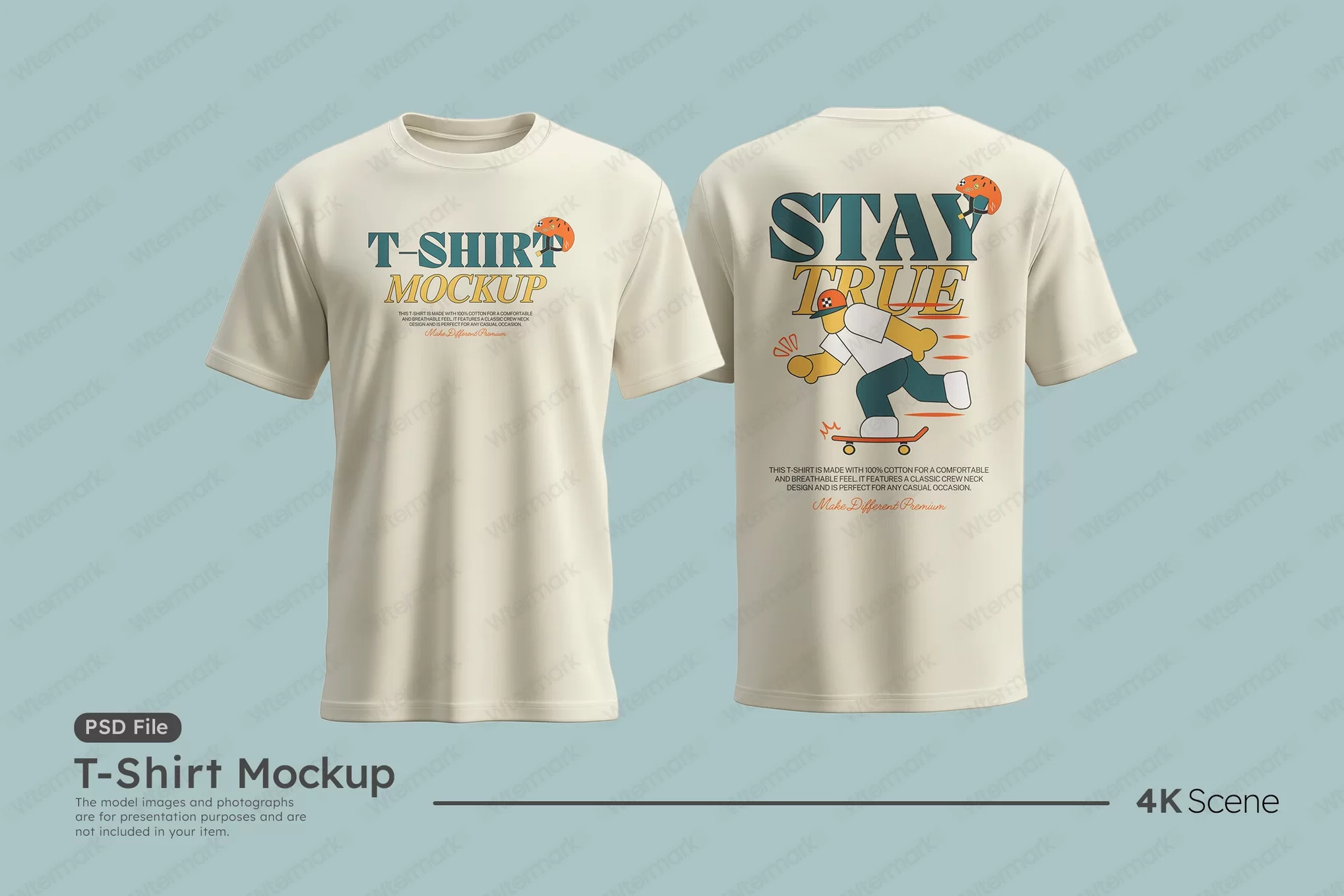 Mockups de camisetas