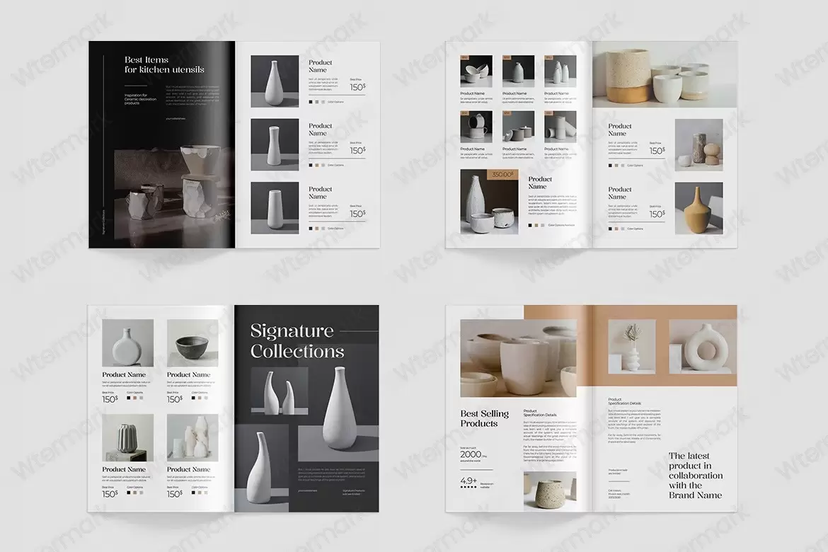 Catalog Brochure Template