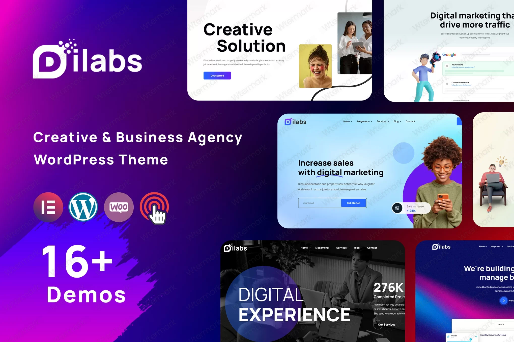 Tema de WordPress para Agencia Creativa