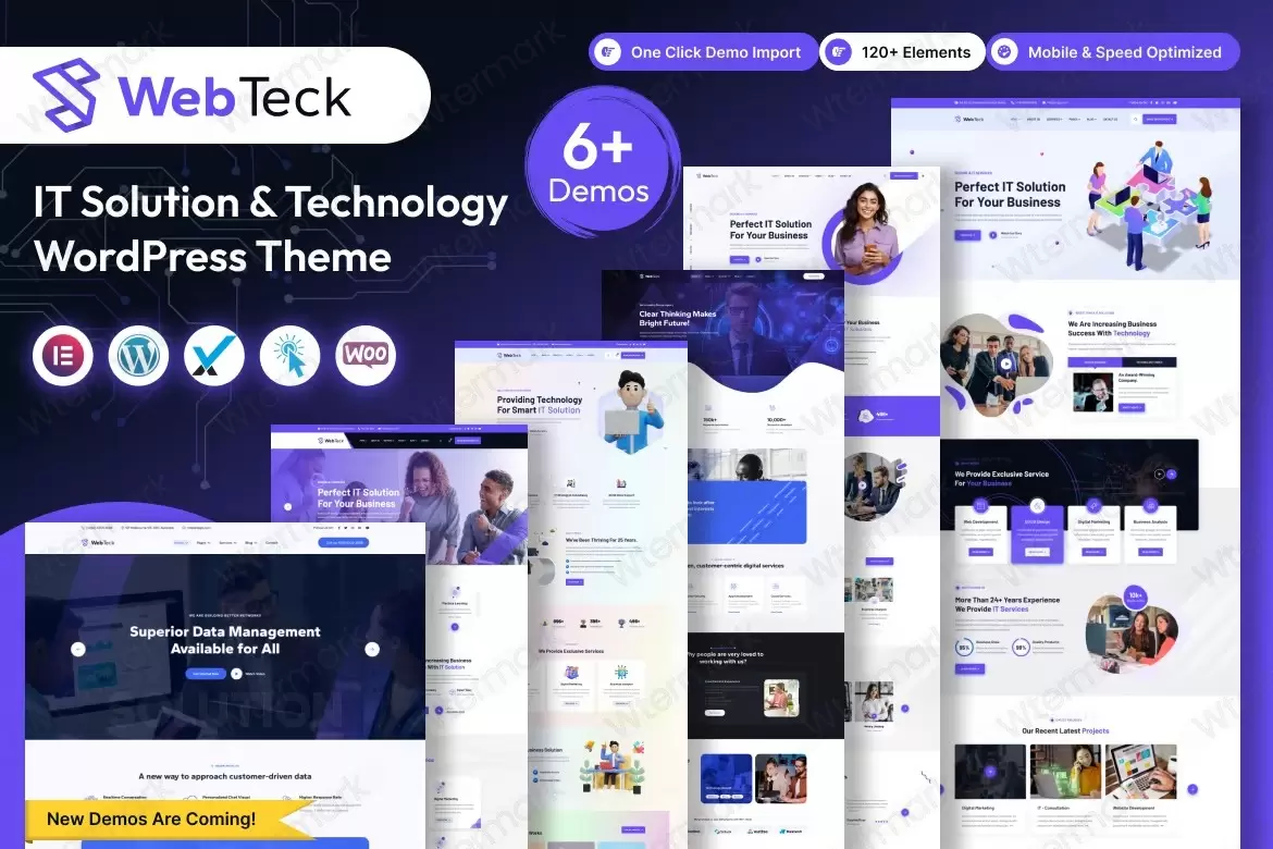 Webteck — Solución y tecnología de TI WordPress The
