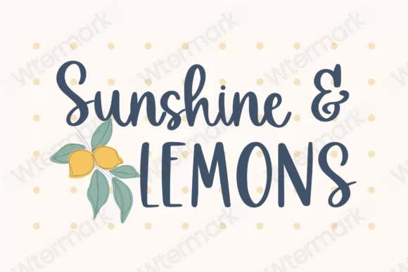 Sunshine & Lemons Fuente